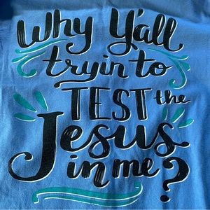 SOUTHREN ATTITUDE LONG SLEEVE COTTON TEE SIZE Large